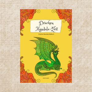 Malbuch Drachen Mandala-Zeit Hardcover
