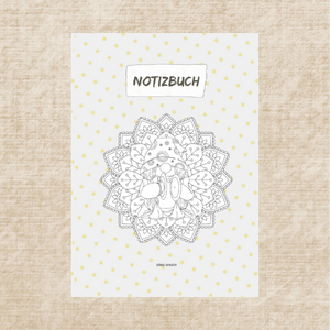 Musik Gnome Hardcover Notizbuch Notizbuch Musik Gnome Hardcover