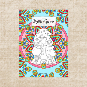 Malbuch Musik Gnome Hardcover