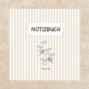 Vogel Notizbuch Notizbuch mit Vogel